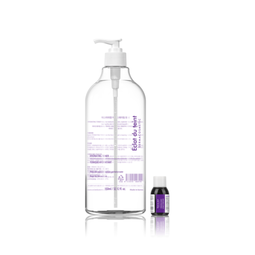 Éclat du Teint Hydrating Toner & Hydrating Essence Set | Professional Deep Hydration System