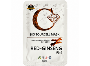 Bio Tourcell Red Ginseng Sheet Mask | Nourishing & Revitalizing Korean Face Mask