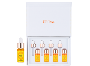Lienjang ASTA V Ampoule 10ml × 4ea | Astaxanthin & Pure Vitamin C Anti-Aging Serum