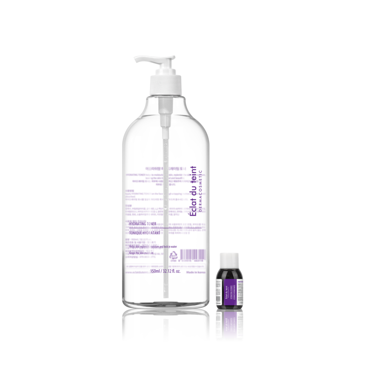Eclat du Teint Hydrating Toner (950 ml) & Hydrating Essence (30 ml) Set