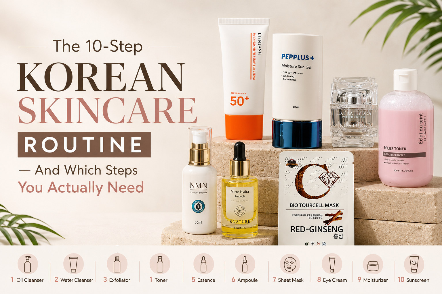 The 10-Step Korean Skincare Routine — And Which Steps You Actually Need